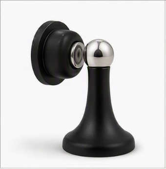 No-Drill Magnetic Door Stopper | Floor or Wall Mount
